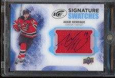 2016-17 UD ADAM HENRIQUE SIG. SWATCHES PATCH AUTO #SS-AH