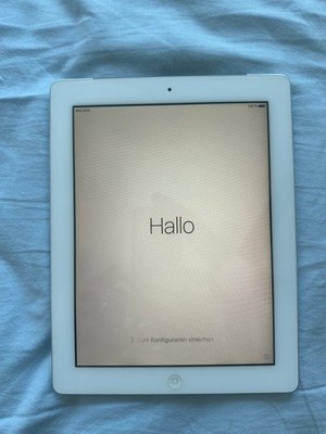 Apple iPad 2 A1396 64GB Weiß 9,7 Zoll WiFi + 3G Cellular Top Zustand