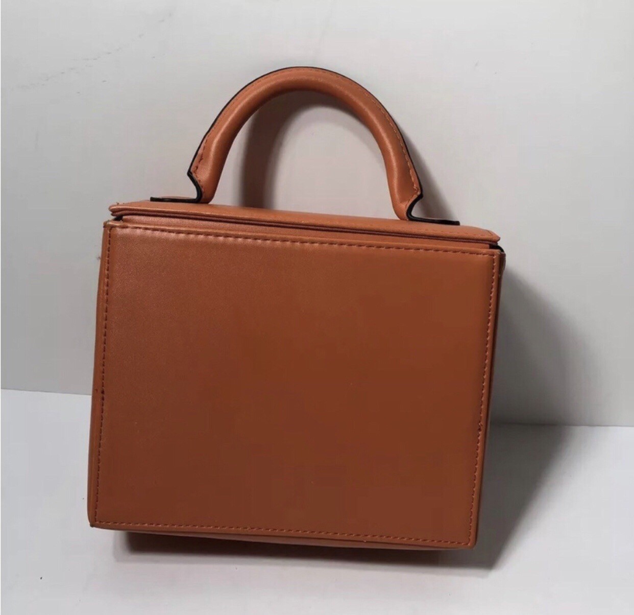 Universal Thread orange structured mini bag cross… - image 3