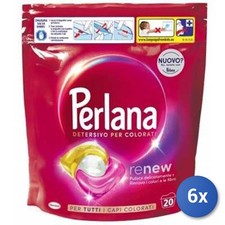 6x Bundle Perlana Kapseln X 20 Farben Neu