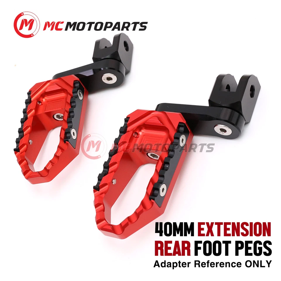 For Triumph Street Triple 675 /R 2007-2018 1.5 in. Lowering Passenger Foot Pegs Foto 4 de 4