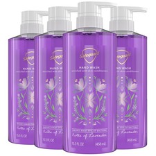 Safeguard Liquid Hand Soap Lavender Scent 15.5 oz Pack of 4