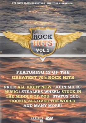 VARIOUS - Rock Hits Vol. 1 - DVD - Neu OVP John Miles Status Quo Thin Lizzy 10CC
