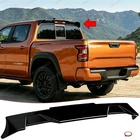 Gloss Black Rear Window Cab Roof Spoiler For 2022-26 Nissan Frontier PRO/S/SV/SL