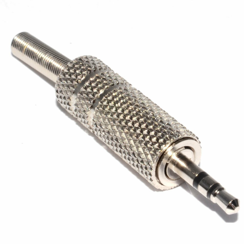2.5mm Stereo Jack Plug Metal Solder Terminal for Audio Cables End Lead HiFi