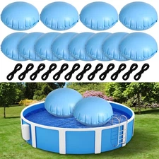 2 Pcs Pool Pillows for Above Ground Pools Cover Balloon Winterizing 4 x 4 ft ...