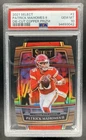 2021 Select Patrick Mahomes II Copper Prizm Die Cut Concourse #/199 PSA 10