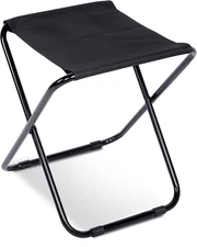 YSSOA Folding Camping Stool, Portable Collapsible Camp Stool, Folding Foot Rest