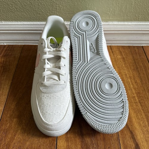 Nike Air Force 1 Low '07 SE NN Sun Club Sail arancione DJ9944-100 donna taglia 8,5 - Foto 5 di 7