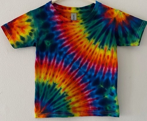 Nueva Camiseta Tie Dye 4T para Niños Pequeños Alstyle o Gildan 100% Algodón Mangas Cortas - Imagen 12 de 28