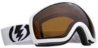 Electric Eg2 Gloss White Bronze Oversized Ski Snowboard Goggles Ret$160 on sale Electric Eg2 Gloss White Bronze Oversized Ski Snowboard Goggles Ret$160 on sale