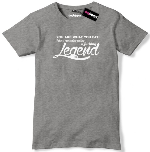 Camiseta You Are What You Eat Legend Para Hombre Premium Eslogan Camiseta - Imagen 4 de 7