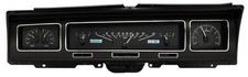 Dakota Digital 1968 Chevy Impala Analog Gauge System Black White Vhx-68c-imp-k-w