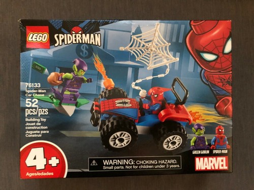 LEGO Marvel Spider-Man Car Chase Green Goblin 76133 NEW B | eBay