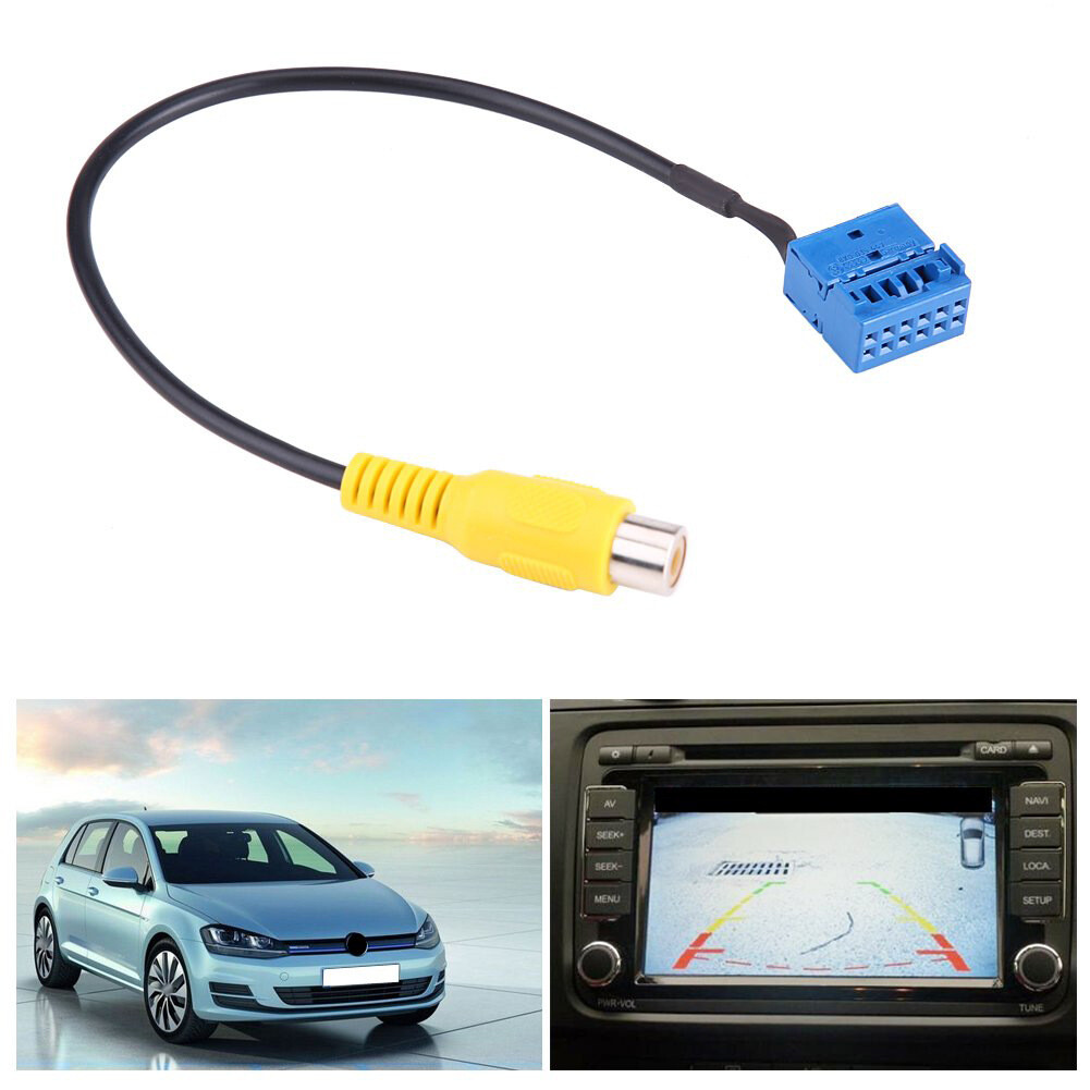 Reverse Camera For Car CMT RCA To AUX 2.5mm AV IN Adapter Cable For Car ...