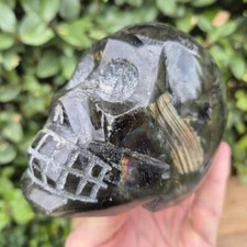 Labradorite Crâne sculpté - Madagascar