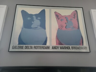 🔥🔥 RARE ANDY WARHOL 1984 Galerie Delta Rotterdam Broadway
