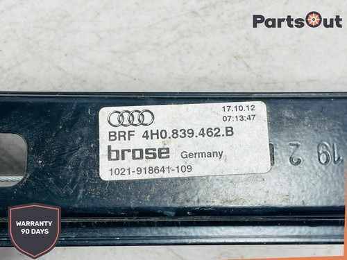 11-17 Audi A8 Quattro Rear Right Passenger Side Door Window Regulator Oem - Picture 7 of 7