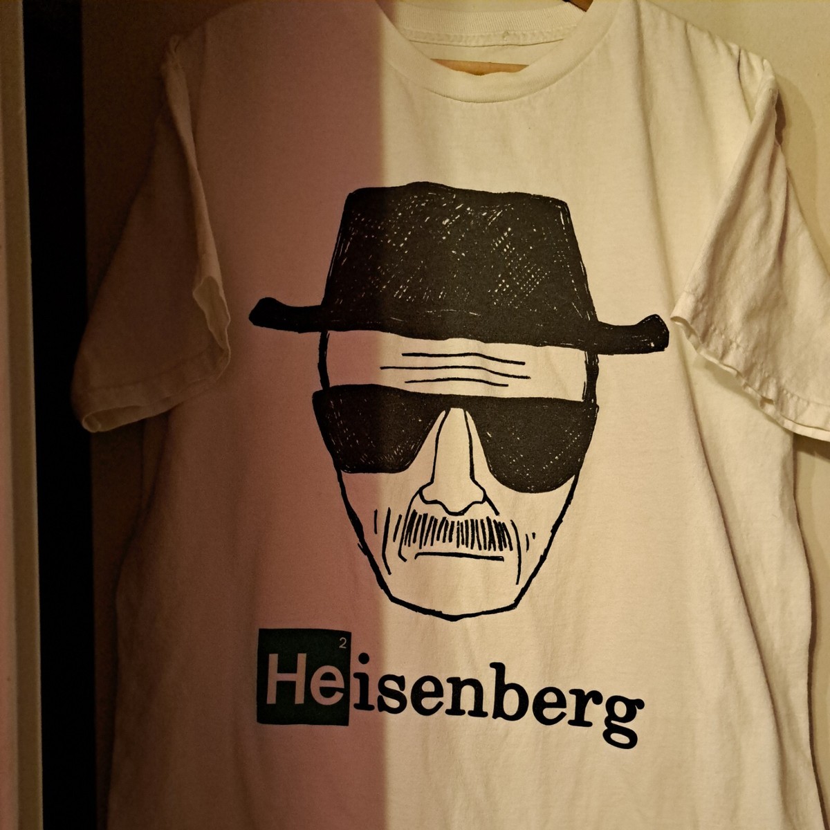Breaking Bad Heisenberg Mens L Original Walter White Green