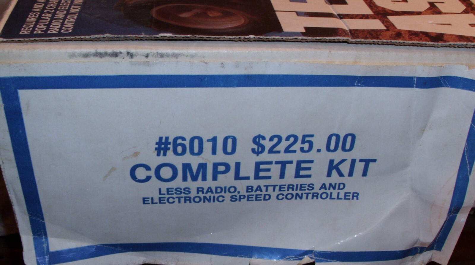 TEAM ASSOCIATED RC 2WD BUGGY GOLD KIT 1:10 #6010 BOXED