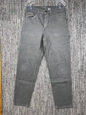 Vintage Levi's 550 Relaxed Fit Jean Men's Size 31x32 Grey Denim Made In USA 90's