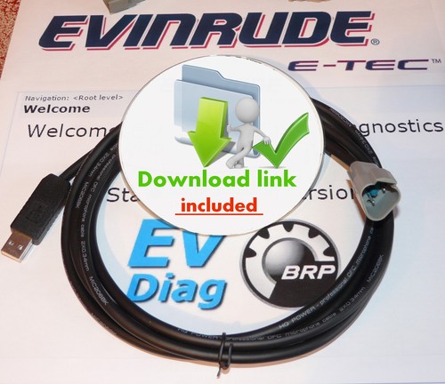 Kit Diagnostico Motor De Popa Evinrude - Di - E-tec, Ficht - Sail