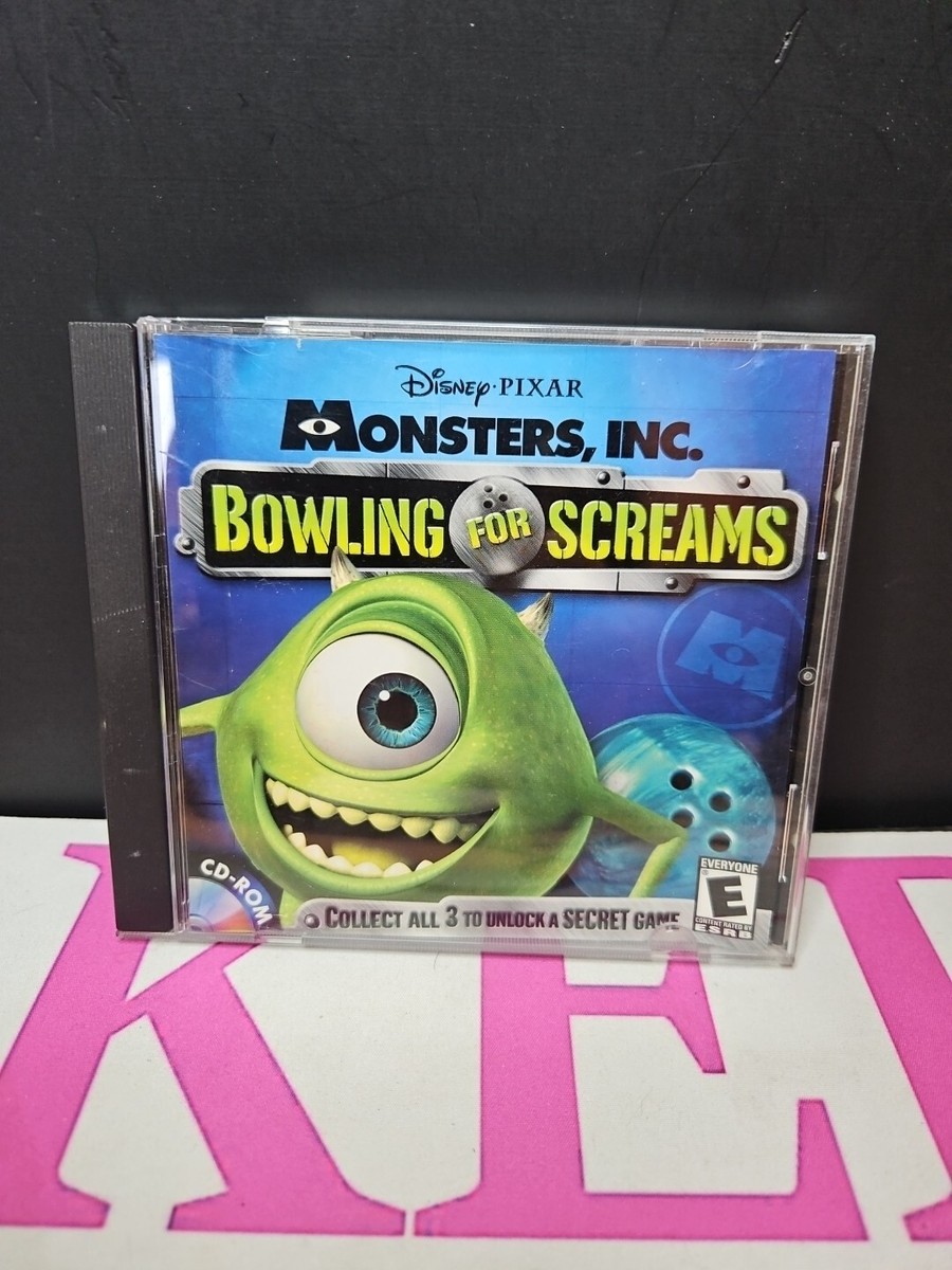 Monsters Inc Bowling for Screams PC CD-Rom Windows Disney Pixar