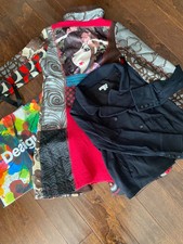 Pre-owned Desigual Coat Size 44 & Lacoste Croppeddoublebreasted Jacket Size 46