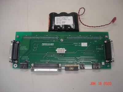 ABI PRISM 310 GENETIC ANALYZER PCA-DISTRIBUTION MODULE & BATTERY PART# 603529
