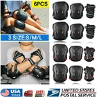 Adult Teen Wrist Elbow Knee Pad Skateboard Skate Bike Protective Gear Guard Set