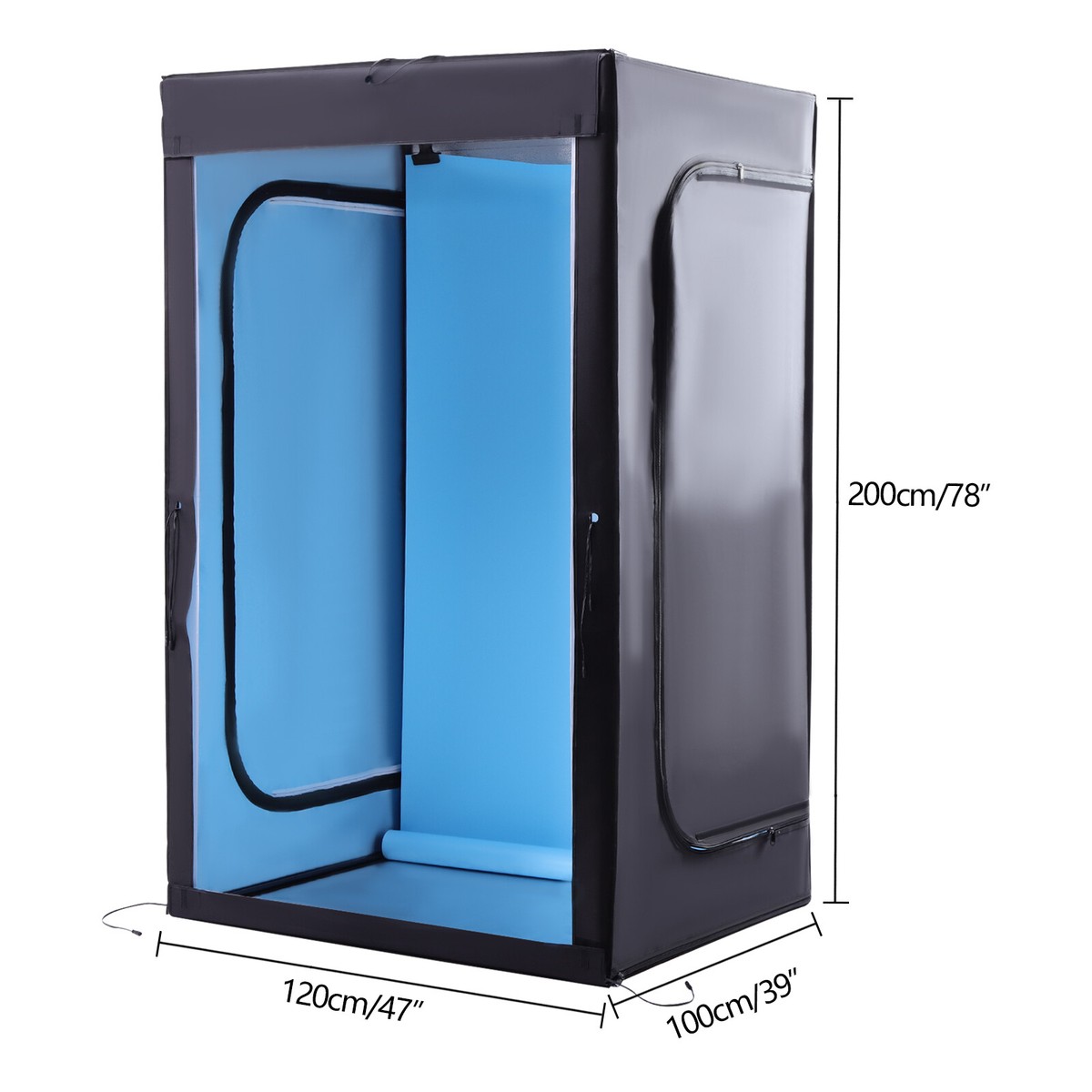 47x39x78inch Large LED Light Box Photo Tent Studio Photography