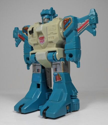 HASBRO VTG 19856 TRANSFORMERS G1 JUMPSTARTERS TOPSPIN ROBOT FIGURE w/ FLAW A - Picture 8 of 9
