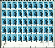US, #1438, 8¢ PREVENT DRUG ABUSE Sheet of 50 Stamps Mint Never Hinged PERFECT!!!