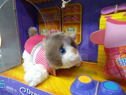 NEW FurReal Friends Snuggimals Dress 'n Snuggle Snug-a-Pinky 2 Outfit 2011 Tiger - Picture 5 of 12