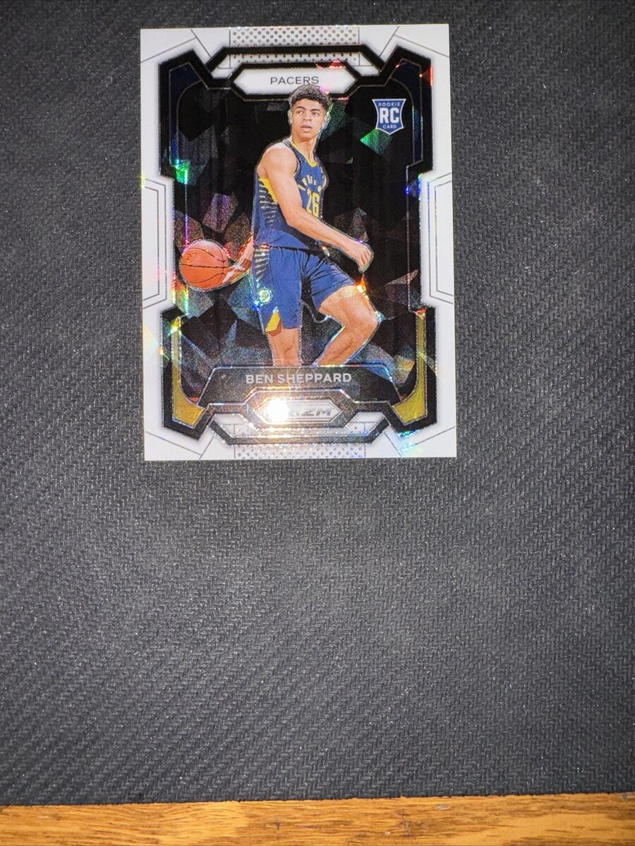 BEN SHEPPARD 2023-24 PANINI PRIZM #172 WHITE CRACKED ICE