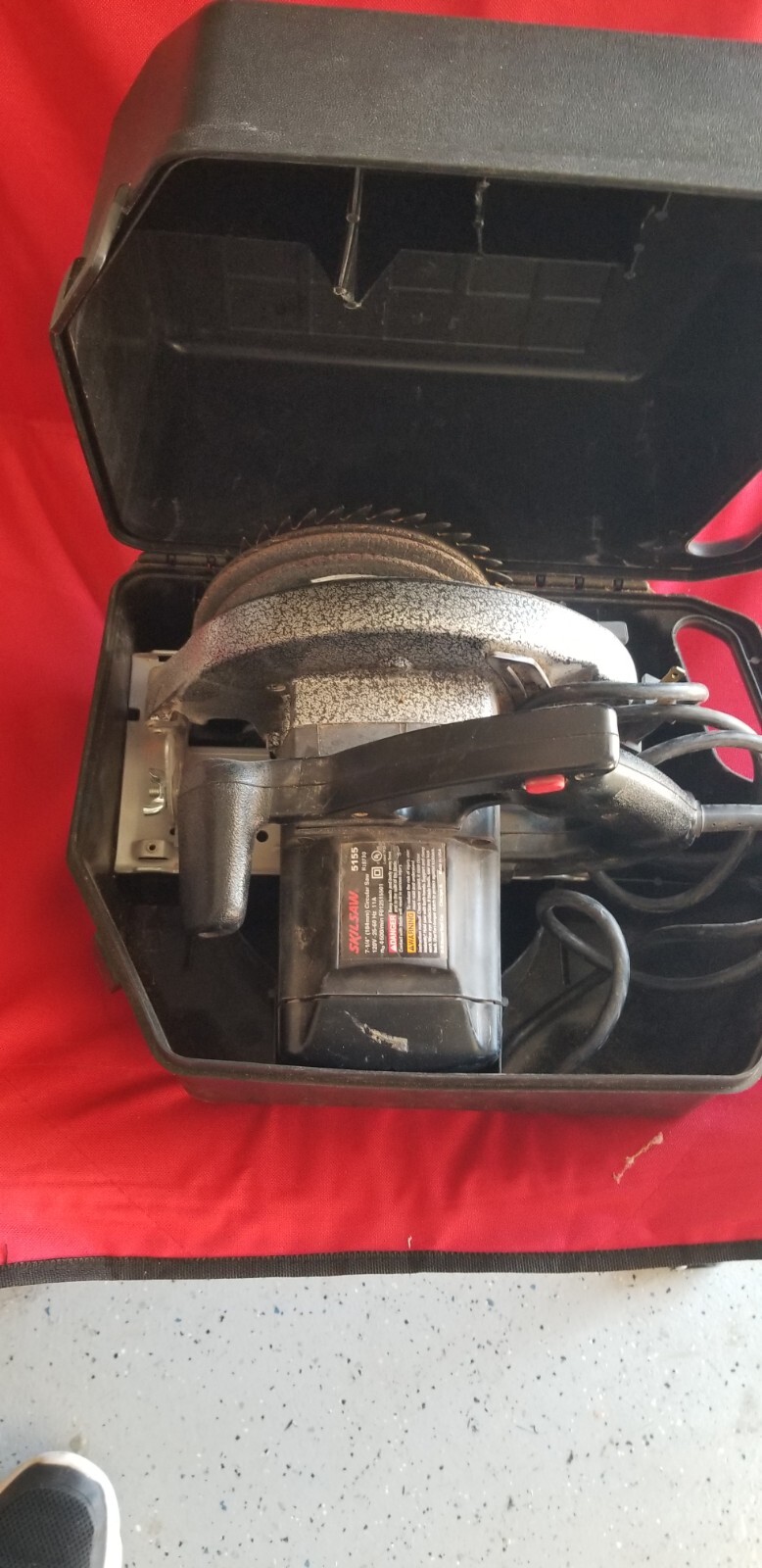 Skilsaw Legend Circular Saw 5155 W/case & 6 Blades!!🇺🇲👍🇺🇲👍🇺🇲Free Ship