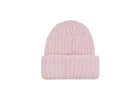 Bonnet côtelé épais logo Supreme Classic rose
