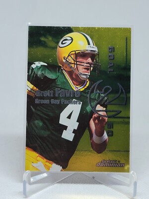 1999 SKYBOX DOMINION GOAL 2 GO PLUS BRETT FAVRE JAKE PLUMMER #2 OF 10 GTG D2D