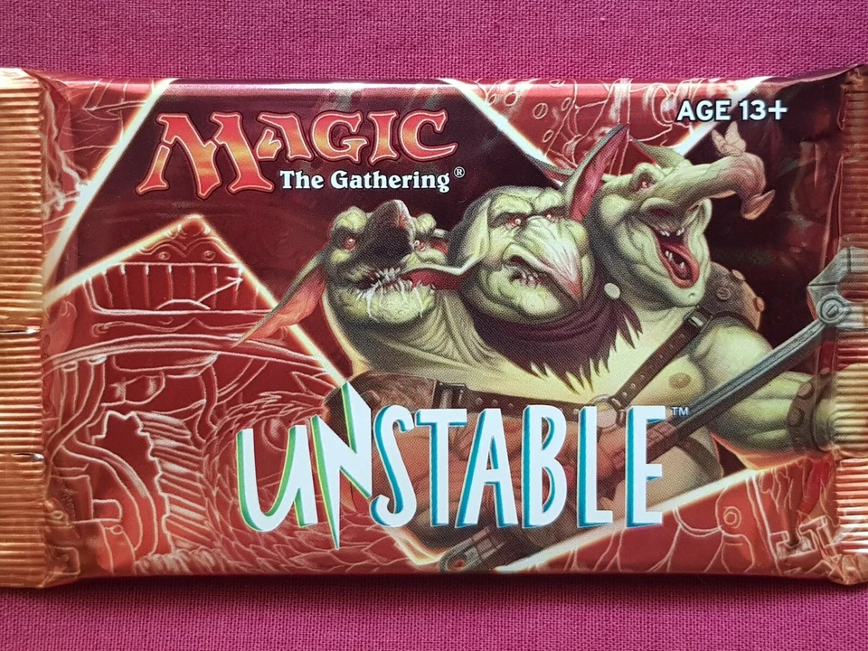 Magic The Gathering UNSTABLE New Sealed Booster Pack MTG - Image 3 of 4