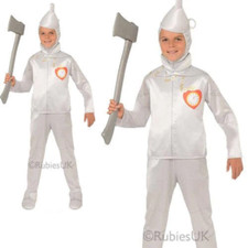 Tin Man Wizard of Oz Boys Fancy Dress Fairytale World Book Day Childs Costume