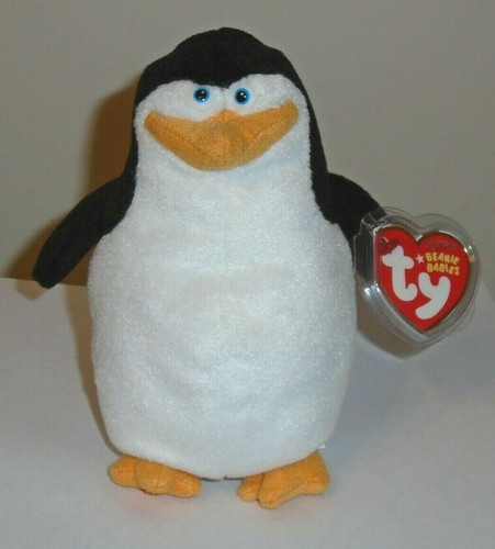 Ty SKIPPER the Penguin Beanie Baby 
