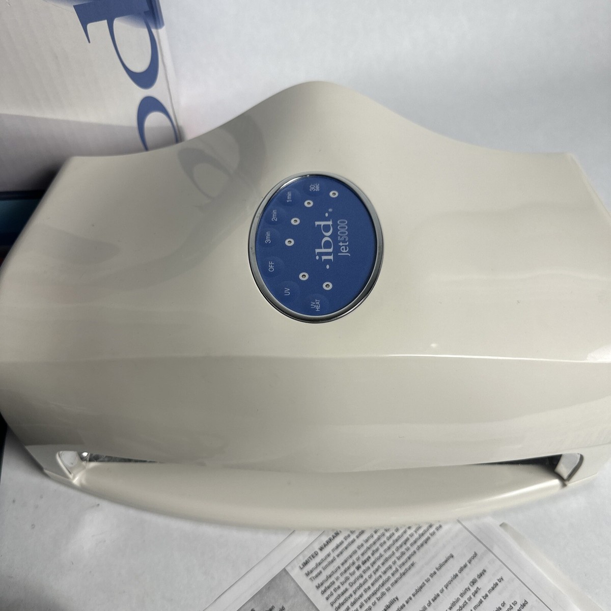 Ibd UVライト jet5000 IBD Jet 5000 2-hand Uv Lamp with Heat & Fan.
