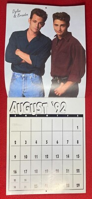 IDEE 1992年カレンダー Existence 1992 IDEE イデー Vintage 'BEVERLY HILLS, 90210' Calendar 1992-93 / Dylan-Brandon