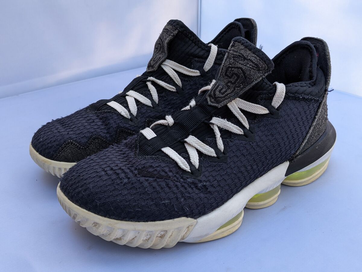 Nike LeBron XVI 16 Low Men's Size 8 Shoes Black Python Volt Nike LeBron XVI 16 Low Men's Size 8 Shoes Black Python Volt