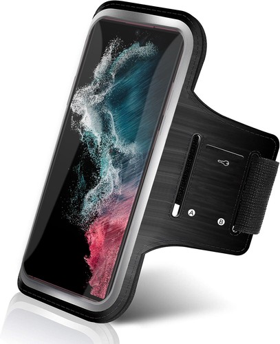 Running Armband Phone Holder for Phone Size 5.5"-7" (Black/Arm Size 8.6"-15.7") - 第 8/13 張圖片