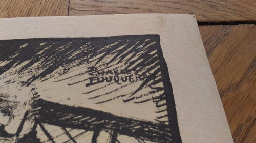 Ancienne Gravure « L’Attaque A La Bombe » Bon Etat. - Photo 3/3