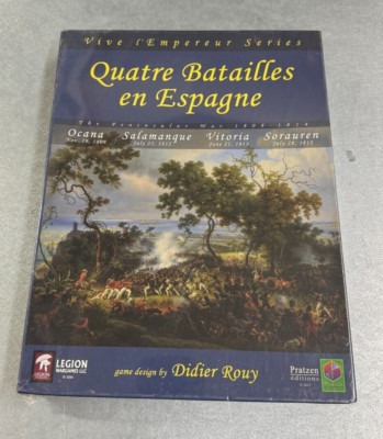 Legion Wargames - Quatre Batailles en Espagne - NIS