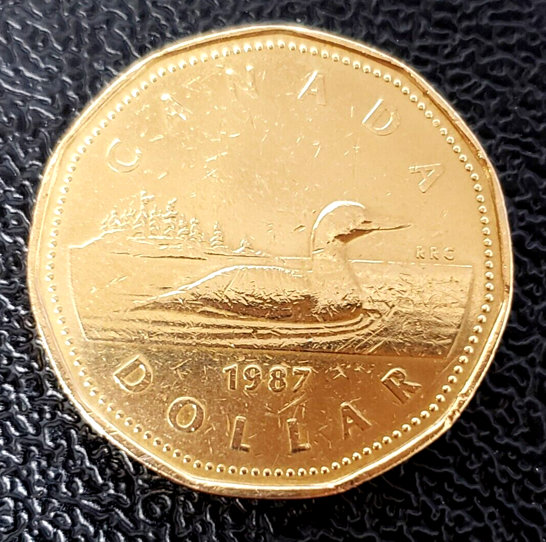 CANADA [1988-1989] Golden Color $1 Dollars KM# 157 WOLRD COIN | eBay