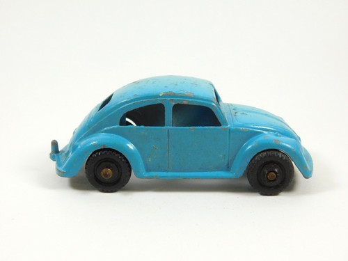 Vintage Blue Midgetoy Volkswagen Beetle Car