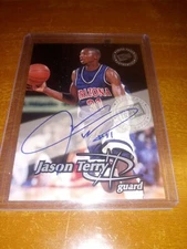 Jason Terry 1999 Press Pass AUTOGRAPH ARIZONA